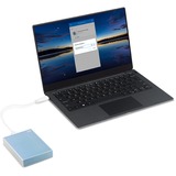 Seagate One Touch with Password 1 TB externe harde schijf Lichtblauw, USB-A 3.2 (5 Gbit/s)