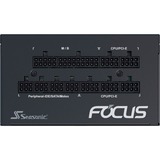 Seasonic FOCUS GX-850, 850W voeding  Zwart, 1x 12VHPWR, 3x PCIe, kabelmanagement