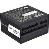 SilverStone HELA 1300R Platinum, 1300W voeding  Zwart, 9x PCIe, kabelmanagement