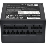 SilverStone HELA 1300R Platinum, 1300W voeding  Zwart, 9x PCIe, kabelmanagement