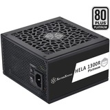 SilverStone HELA 1300R Platinum, modulaire 1300 watt voeding  Zwart, 8x PCIe