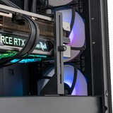 SilverStone Verstelbare houder voor grafische kaart SST-GB01B Zwart