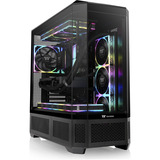 Thermaltake View 600 TG big tower behuizing Zwart | 2x USB-A | 1x USB-C | Tempered Glass