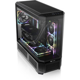Thermaltake View 600 TG big tower behuizing Zwart | 2x USB-A | 1x USB-C | Tempered Glass