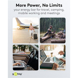 goobay Laptop powerbank Zwart, 20,000 mAh, Power Delivery