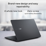 ASUS ExpertBook B1 B1403CVA-S68351X 14"  laptop Grijs | Core 7 150U | Intel Graphics | 32 GB | 1 TB SSD