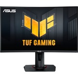 ASUS TUF Gaming VG27VQM 27" curved monitor Zwart, 2x HDMI, 1x DisplayPort, 2x USB-A 3.2 (5 Gbit/s), 240 Hz
