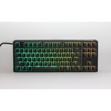 Ducky One 3 Classic TKL RGB mechanisch toetsenbord Zwart, US lay-out (QWERTY), Cherry MX Silent Red, 80% (TKL)	, RGB leds, Double-shot PBT, Hot-swappable, QUACK Mechanics