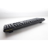 Ducky Origin Phantom Black, toetsenbord Zwart, US lay-out, Cherry MX Speed Silver, hot swap, PBT Double-Shot Keycaps