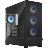 Fractal Design Pop XL Air RGB Black TG Clear Tint big tower behuizing Zwart | 2x USB-A | RGB | Tempered Glass