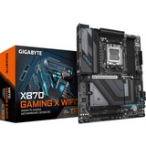GIGABYTE X870 GAMING X WIFI7 socket AM5 moederbord Zwart/grijs, RAID, 2.5Gb-LAN, Wi-Fi 7, BT, Sound, ATX