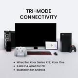 GameSir G7 Pro Tri-Mode - Shadow Ember gamepad Zwart/donkerrood, Xbox Series X|S, Xbox One, pc, Android, Steam