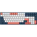 Iqunix F97 Coral Sea Wireless Mechanical Keyboard Donkerblauw, US lay-out (QWERTY), IQUNIX Moonstone, 96%, RGB leds, Hot-swappable, PBT, 2.4GHz | Bluetooth 5.1 | USB-C