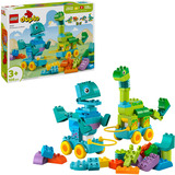 LEGO DUPLO - 3-in-1 dinosaurussen op wielen Constructiespeelgoed 10451