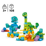 LEGO DUPLO - 3-in-1 dinosaurussen op wielen Constructiespeelgoed 10451