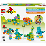 LEGO DUPLO - 3-in-1 dinosaurussen op wielen Constructiespeelgoed 10451