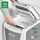 Leitz IQ Auto+ Office 150 Papiervernietiger P4 papierversnipperaar Wit