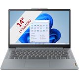 Lenovo IdeaPad Slim 3 14AMN8 (82XN007PMH) 14"  laptop Grijs | R5 7520U | Radeon 610M | 16 GB | 512 GB SSD