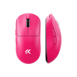 MCHOSE A7 V2 Ultra gaming muis Roze, 42.000 DPI, 8K, 2.4 GHz / Bluetooth / USB-C