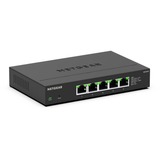Netgear 5-port 2.5G Multi-Gigbit Ethernet Plus Switch (MS305E) Zwart, Managed