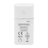 Shelly BLU RC Button 4 ZB afstandsbediening Wit, Bluetooth 5 (LE), Zigbee