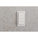 Shelly BLU RC Button 4 ZB afstandsbediening Wit, Bluetooth 5 (LE), Zigbee