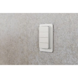 Shelly BLU RC Button 4 ZB afstandsbediening Wit, Bluetooth 5 (LE), Zigbee