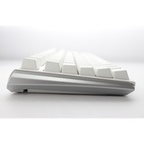 Ducky One 3 Classic Pure White RGB mechanisch toetsenbord Wit, US lay-out (QWERTY), Cherry MX Brown, 100%, RGB led, Double-shot PBT, Hot-swappable, QUACK Mechanics