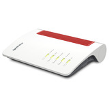 FRITZ! Box 5690 XGS Edition International glasvezel router Wit/rood, Mesh Wi-Fi, 10 Gbit/s