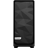 Fractal Design Meshify 2 Compact Lite Black TG Light tint midi tower behuizing Zwart | 2x USB-A | Tempered Glass
