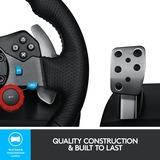 Logitech G29 Driving Force stuur Zwart, Pc, PlayStation 3, PlayStation 4, PlayStation 5