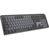 Logitech MX Mechanical toetsenbord Zwart, US-International lay-out (QWERTY), 100%, Bluetooth