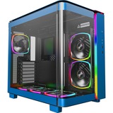 Montech KING 95 PRO midi tower behuizing Blauw | 2x USB-A | 1x USB-C | RGB | Tempered Glass