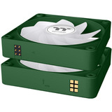 Thermaltake CT120 EX Reverse ARGB Sync PC Cooling Fan Racing Green (3-Fan Pack) case fans Groen, 3 stuks, 120 x 120 x 25 mm, PWM