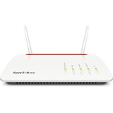 AVM FRITZ!Box 6890 LTE International router Wit/rood, 3G (UMTS/HSPA+), Mesh Wi-Fi