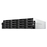 Asustor Lockerstor 16R Pro Gen2 (AS7216RDX) nas Zwart, 2x 1G LAN, 2x 2.5G LAN, 4x USB 3.2 Gen 1