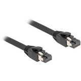 DeLOCK Netwerkkabel S/FTP, RJ-45 met Cat.8.1 Zwart, 15 meter