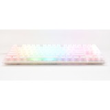 Ducky One 3 TKL Aura White RGB mechanisch toetsenbord Wit, US lay-out (QWERTY), Cherry MX Brown, 80% (TKL)	, ABS Double Shot, hot swap
