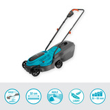 GARDENA Grasmaaier EasyMax 32/18V Turquoise/grijs, 1x systeemaccu P4A PBA 18V/72, 1x snellader P4A AL 1830 CV inbegrepen