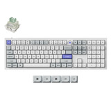 Keychron Q6 HE 8K Magnetic Switch Keyboard, toetsenbord Wit, US lay-out, Keychron Ultra-Fast Lime, RGB, Hot swap, 8K