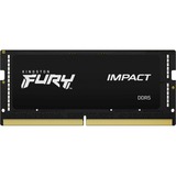 Kingston FURY Impact 32 GB DDR5-5600 (1x 32 GB) laptopgeheugen Zwart, KF556S40IB-32, SO-DIMM