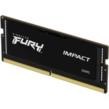 Kingston FURY Impact 32 GB DDR5-5600 (1x 32 GB) laptopgeheugen Zwart, KF556S40IB-32, SO-DIMM