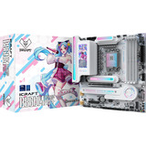 MAXSUN MS-iCraft B860M CROSS PRO socket 1851 moederbord Wit, RAID, 5 Gb-LAN, WLAN, BT, Sound, µATX