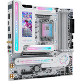 MAXSUN MS-iCraft B860M CROSS PRO socket 1851 moederbord Wit, RAID, 5 Gb-LAN, WLAN, BT, Sound, µATX