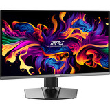 MSI MPG 272URX QD-OLED 26.5" 4K UHD gaming monitor Zwart, 2x HDMI, DisplayPort, 2x USB-A, USB-B, USB-C, 240 Hz