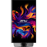 MSI MPG 272URX QD-OLED 26.5" 4K UHD gaming monitor Zwart, 2x HDMI, DisplayPort, 2x USB-A, USB-B, USB-C, 240 Hz