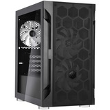 SilverStone SST-FAH1MB-PRO midi tower behuizing Zwart | 3x USB-A | RGB | Tempered Glass