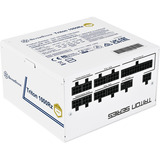 SilverStone Triton 1000Rz, 1000 Watt voeding  Wit, 1x 12-Pin High Power GPU, 4x PCIe, Kabel-Management