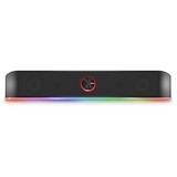 Trust GXT 619 Thorne RGB Illuminated Soundbar Zwart, RGB led