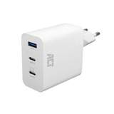 USB-C/USB-A lader 65W 3-poorts met Power Delivery PPS, QuickCharge en GanFast